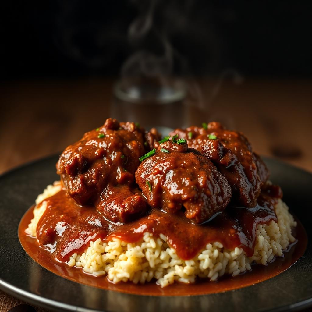 Smothered Oxtails